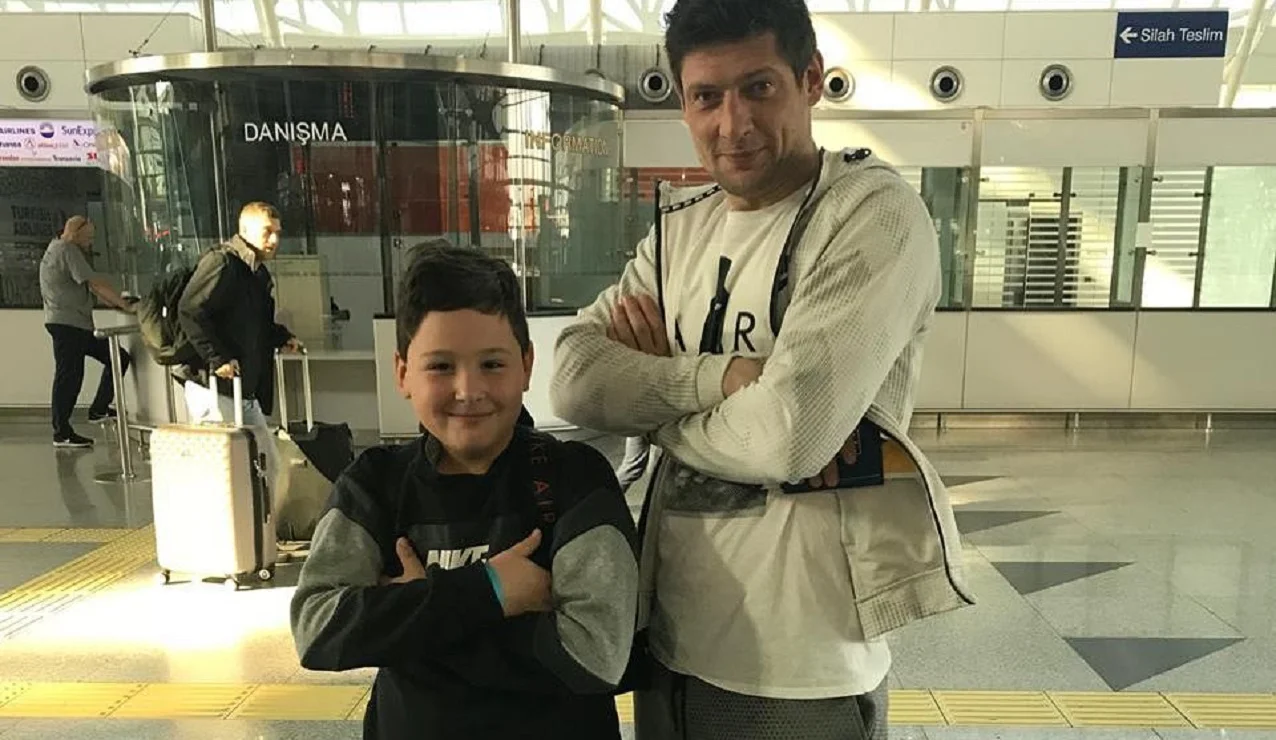 Селезньов із сином / Фото із соцмереж