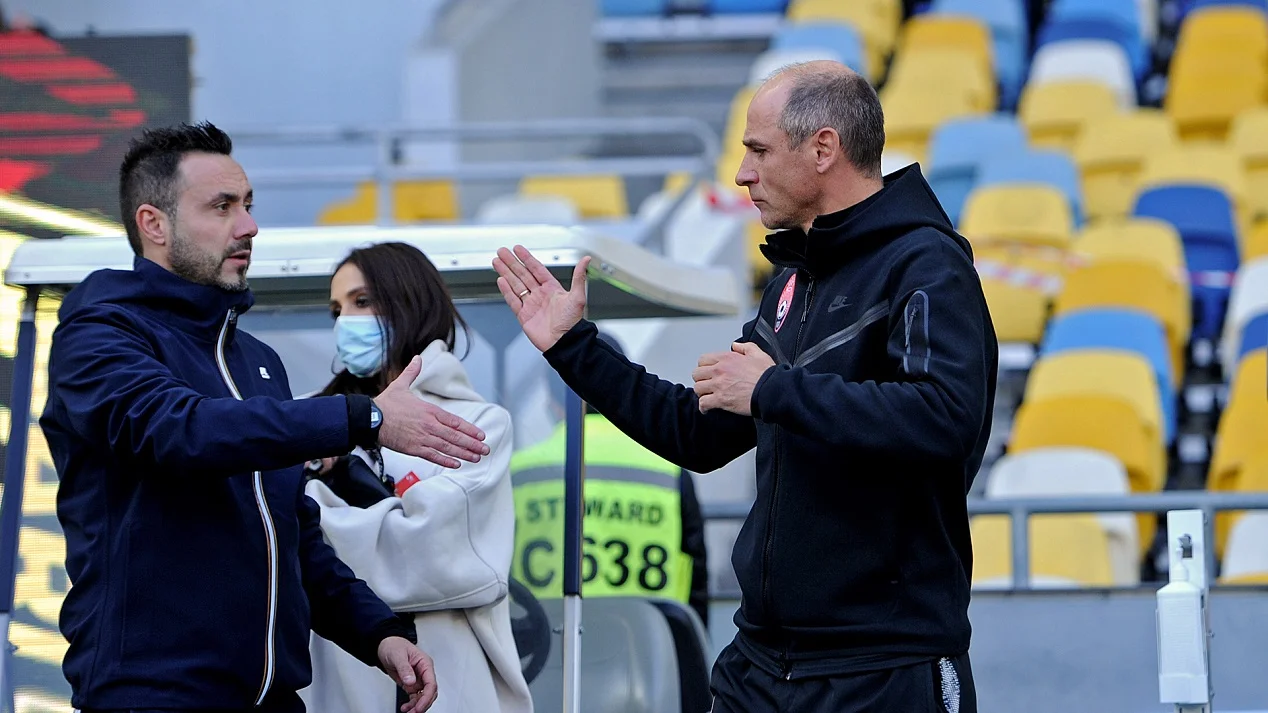 Де Дзерби и Скрипник / Сайт Шахтера