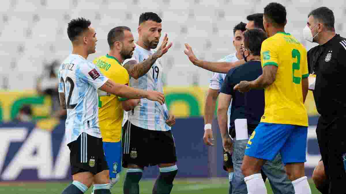 ЧС-2022: ФІФА ухвалила остаточне рішення щодо скандального матчу Бразилія – Аргентина, перерваного на 5-й хвилині