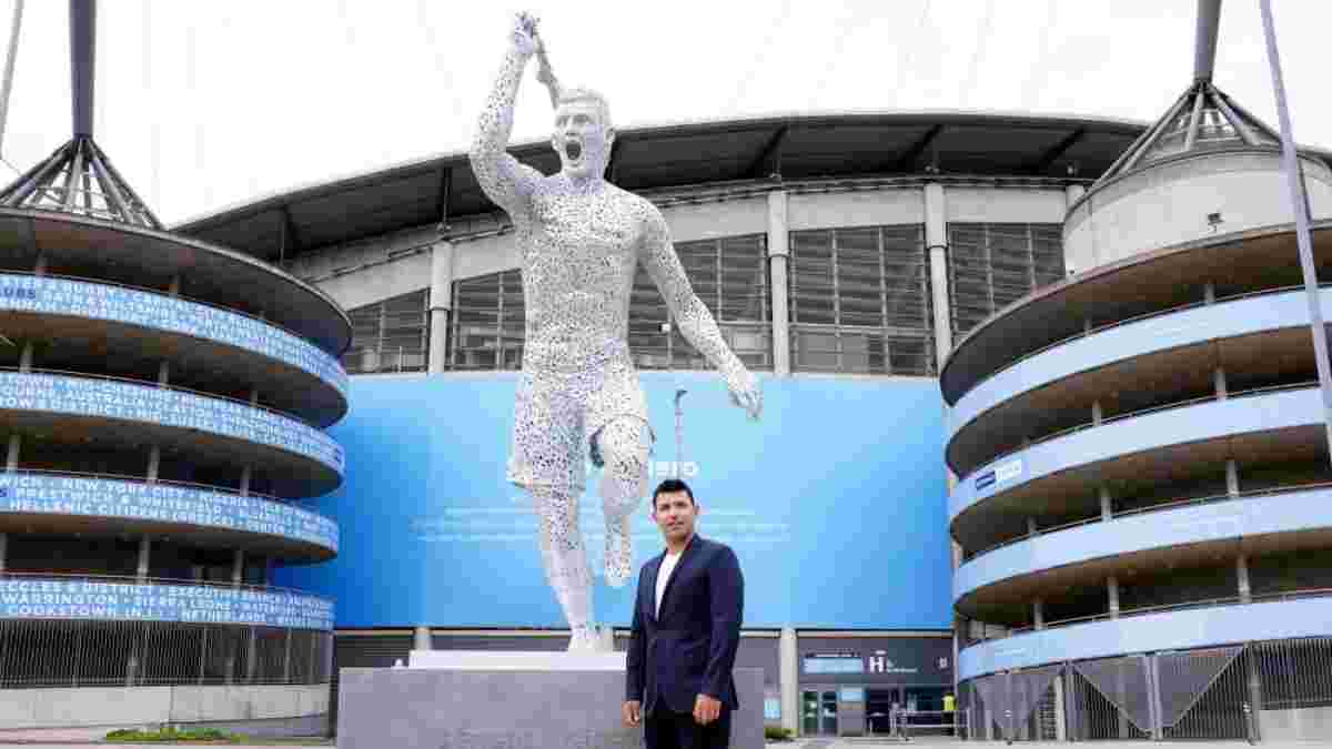 Кроос потроллил Манчестер Сити из-за статуи Агуэро, которая как две капли воды похожа на звезду Реала