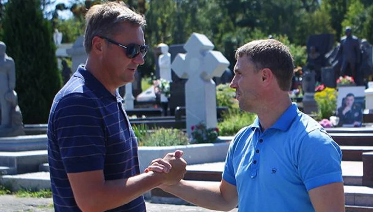 Александр Хацкевич и Сергей Ребров / Фото из открытых источников