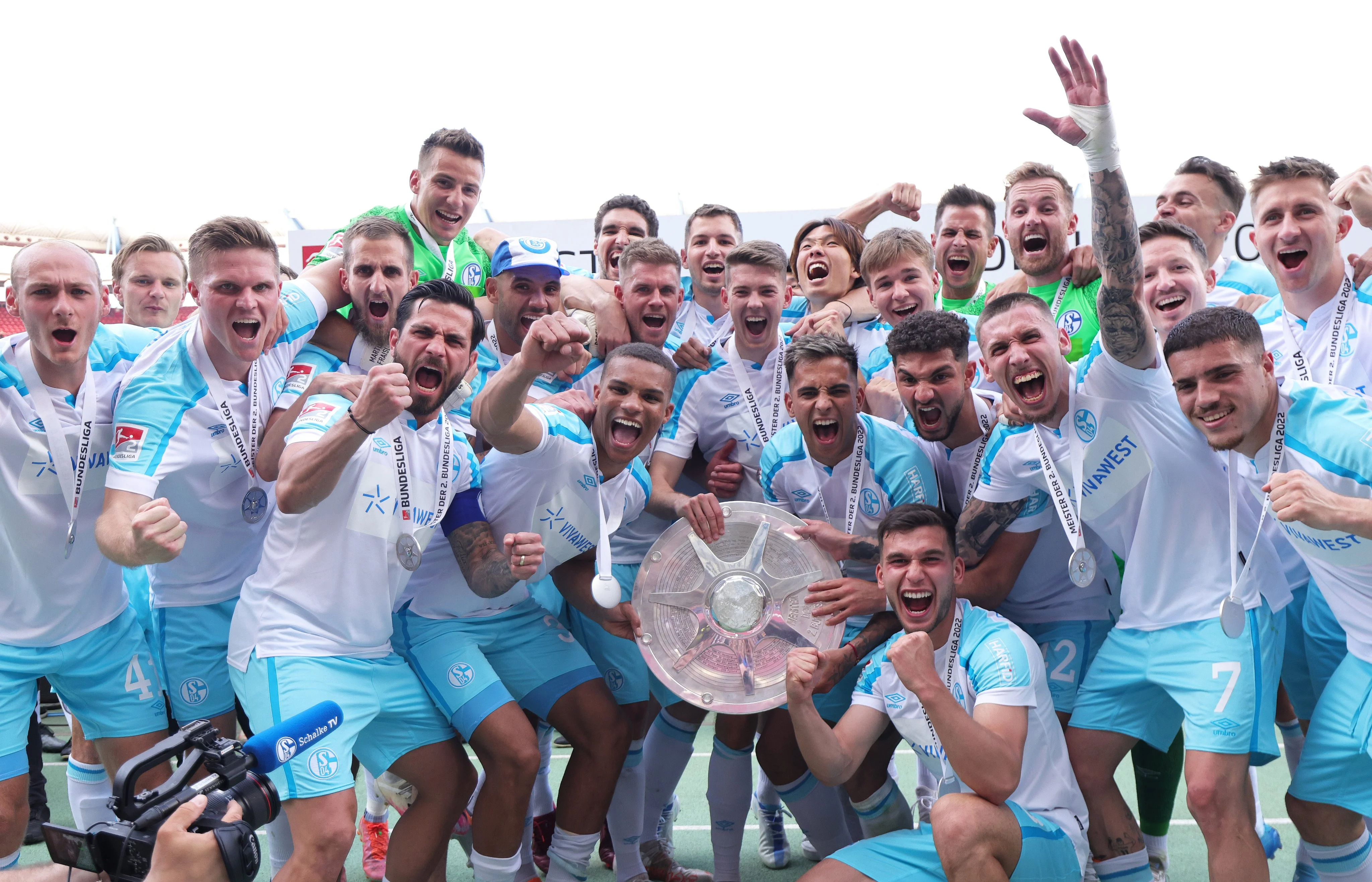 Шальке святкує тріумф у Другій Бундеслізі / фото: ФК Шальке