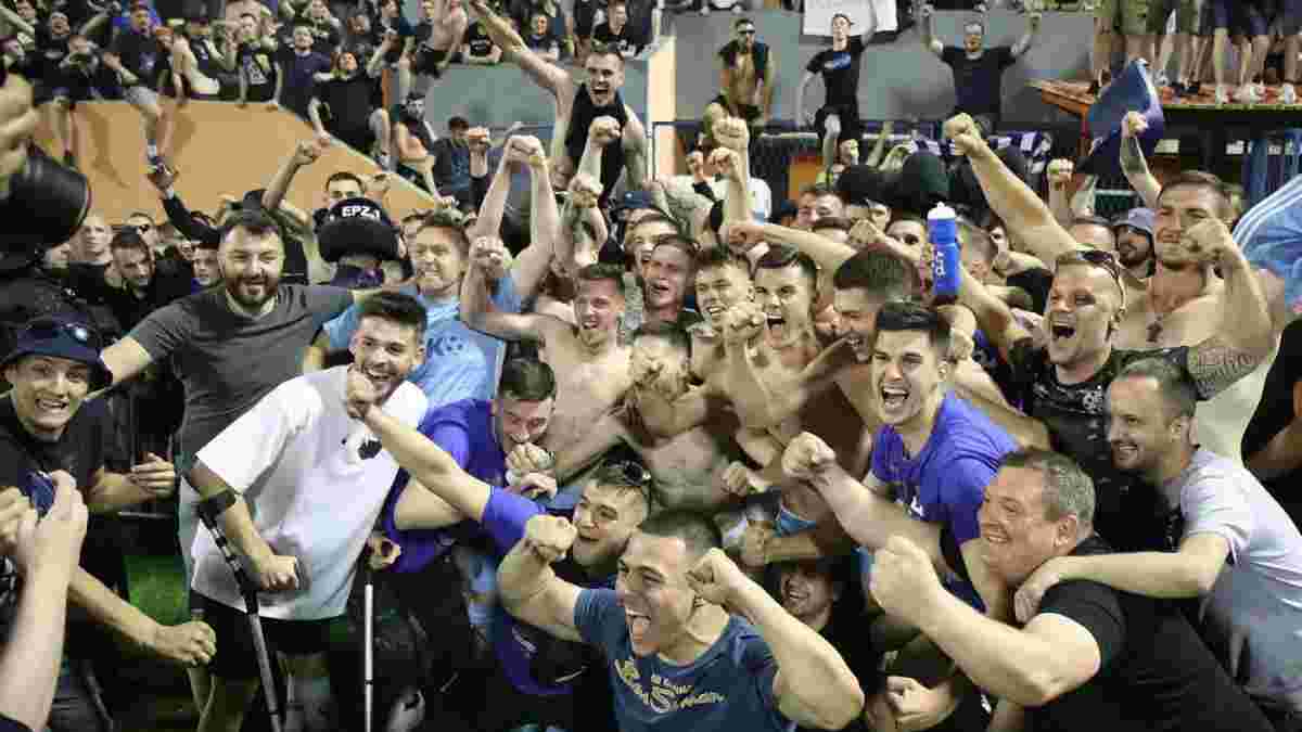 Динамо Загреб знову стало чемпіоном Хорватії – ультрас скандували "Слава Україні" й тримали банер про Маріуполь