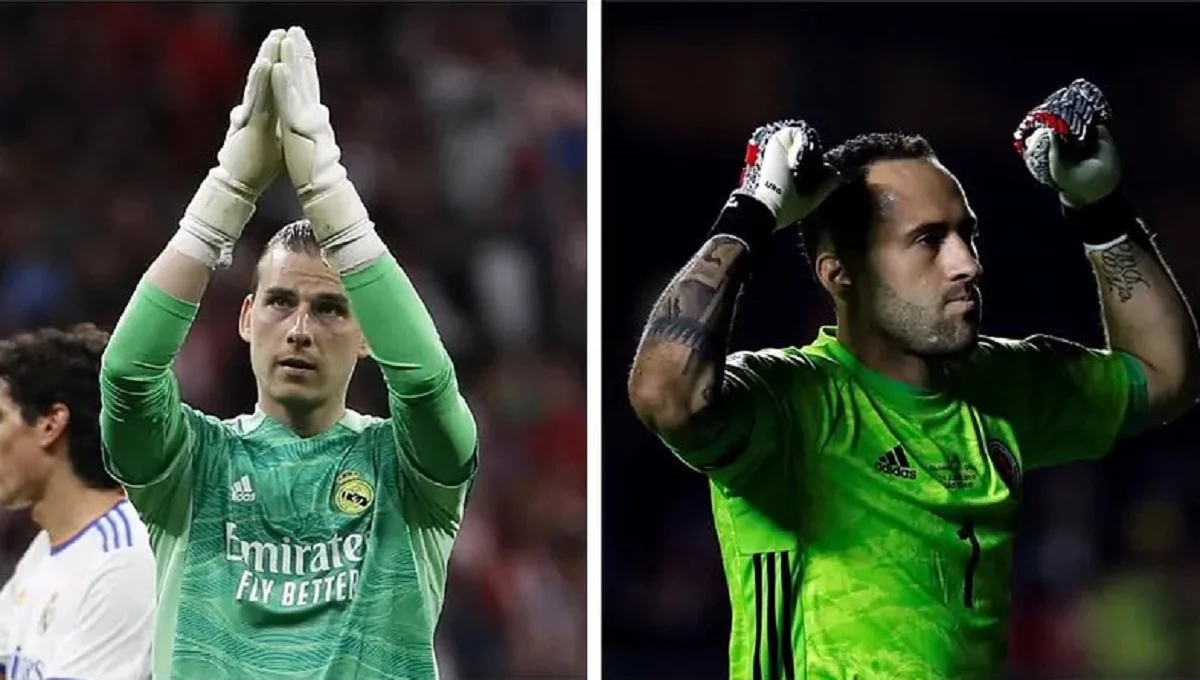 Андрій Лунін та Давід Оспіна / Marca