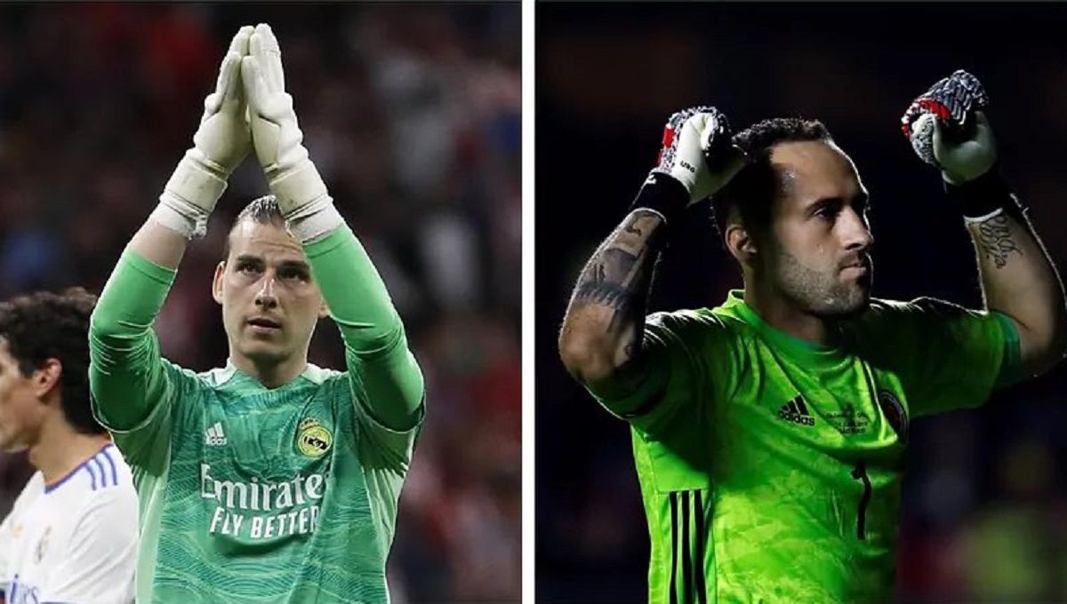 Андрей Лунин и Давид Оспина / Marca