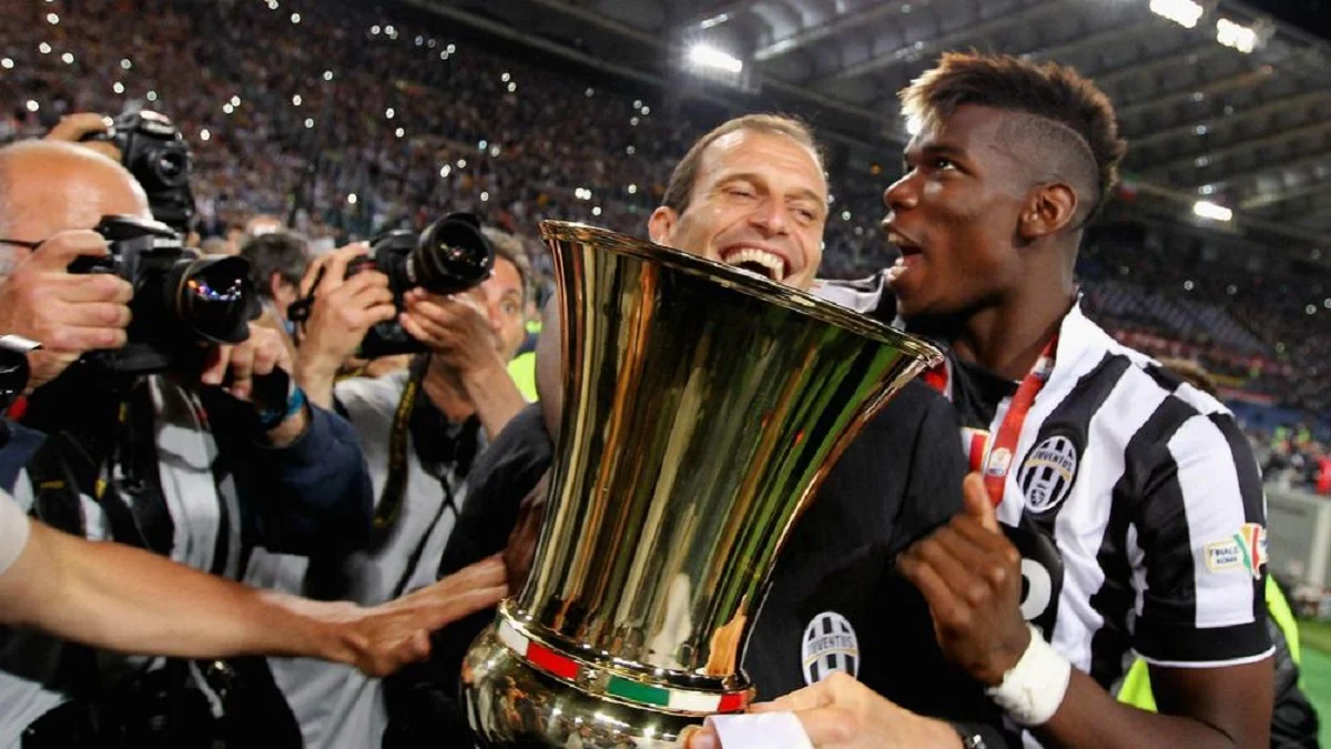 Аллегри и Погба