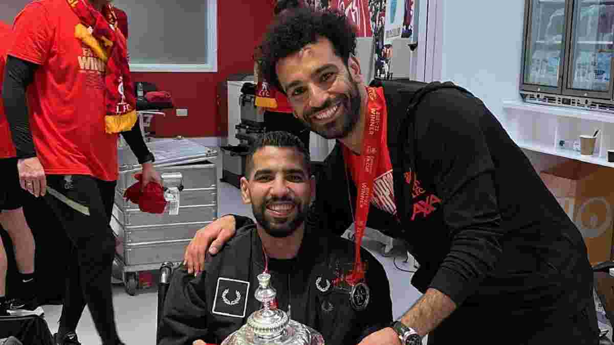 Салах взял на празднование Ливерпуля бывшего партнера по сборной, страдающего страшной болезнью