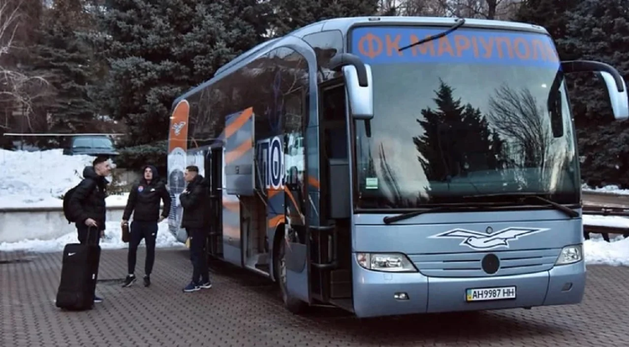 Автобус Мариуполя в мирное время / Сайт клуба