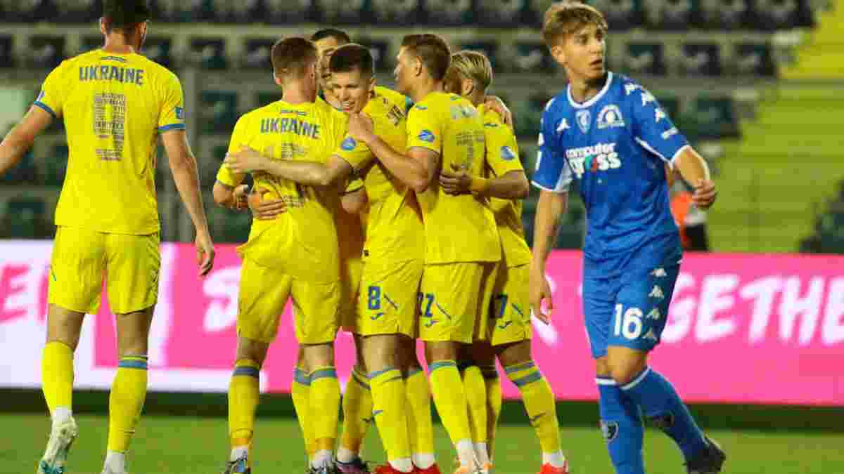 Эмполи – Украина: 2 подряд гол дебютанта, карнавальный футбол, самый стабильный игрок и новая потеря в сборной