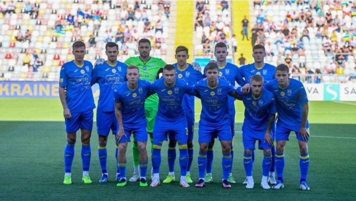 Игроки сборной Украины / УАФ