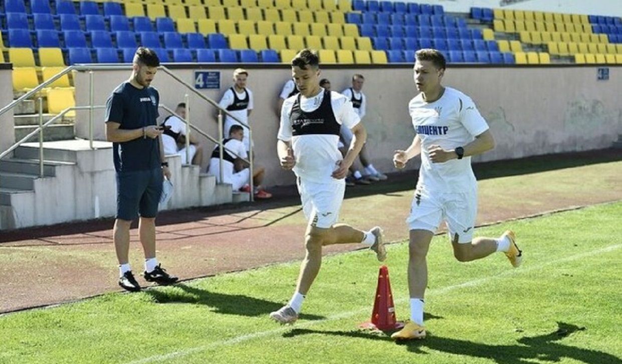 Тренування збірників на Сонячному / Сайт УАФ