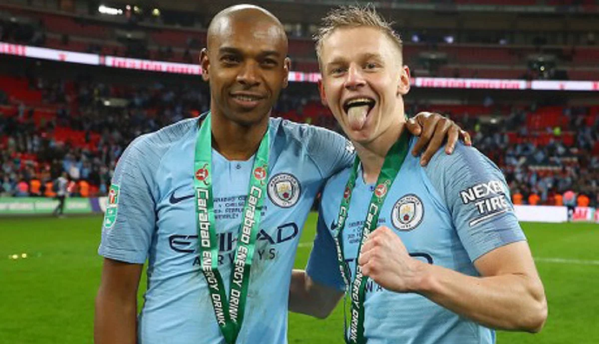 Фернандиньо и Александр Зинченко / Getty Images