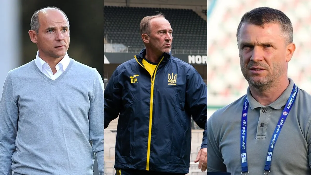 Скрипник, Петраков и Ребров / Коллаж Футбол 24