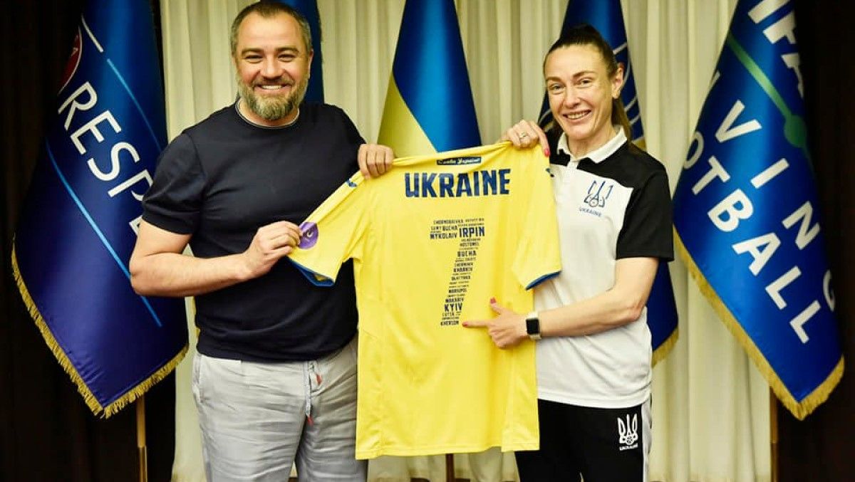Андрей Павелко и Ирина Петрова / Facebook Андрея Павелко