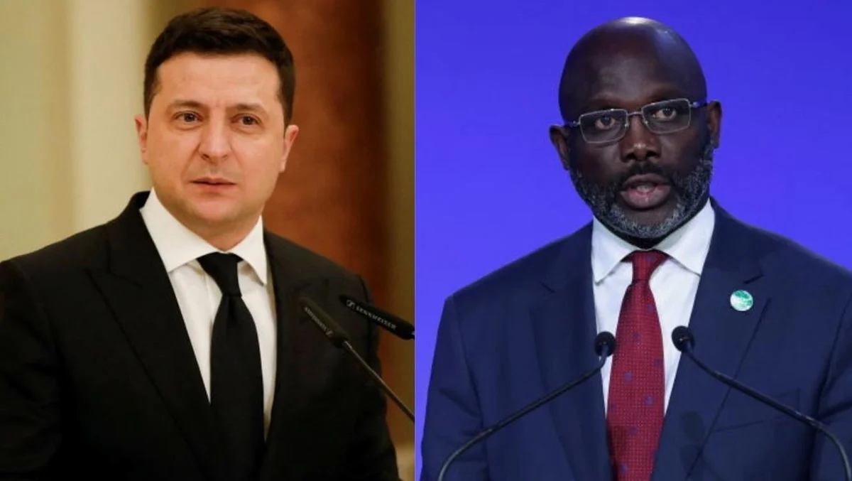 Зеленский и Веа / Getty images