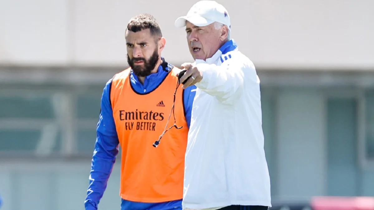 Карім Бензема та Карло Анчелотті / Twitter Реала