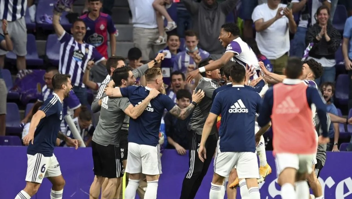 Радість гравців Вальядоліда / офіційний сайт Ла Ліги