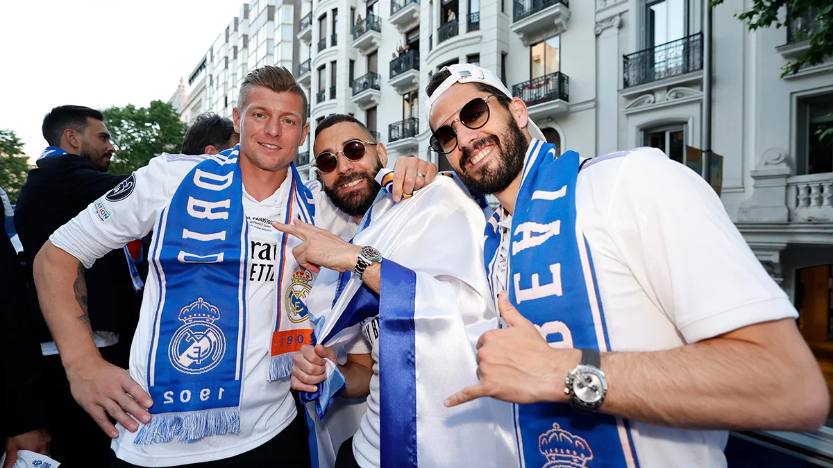 Кроос, Бензема и Иско / Twitter Реала