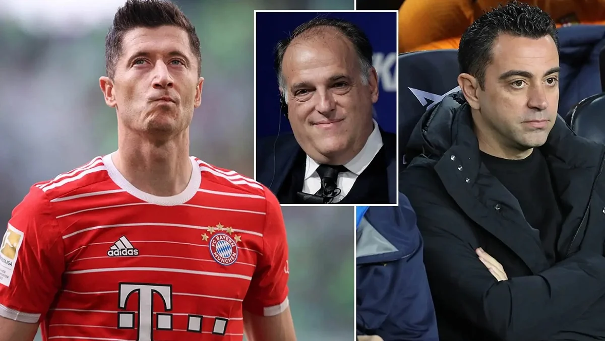 Лєвандовскі, Тебас, Хаві / фото із соцмереж