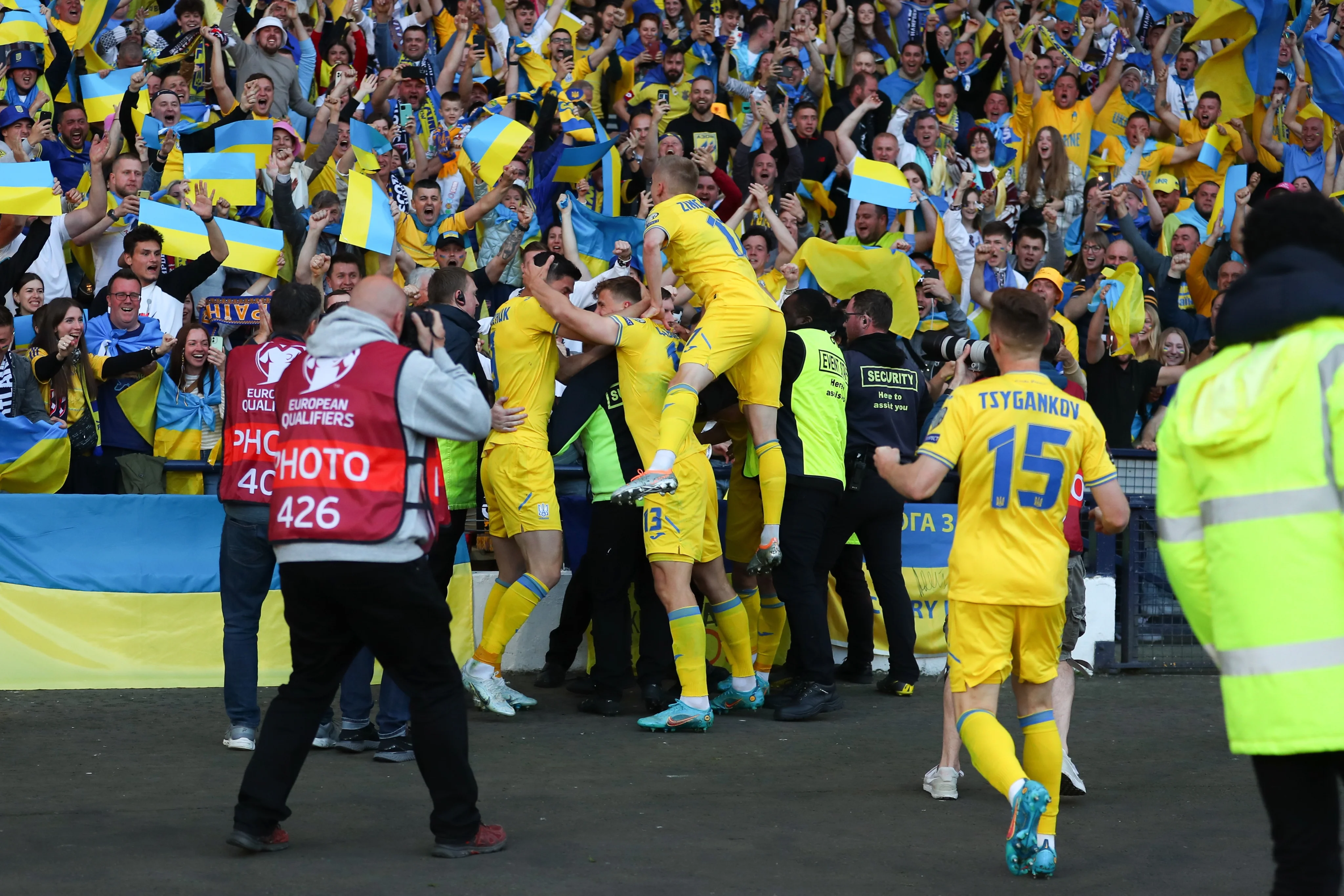 Радість гравців збірної України / Фото з відкритих джерел