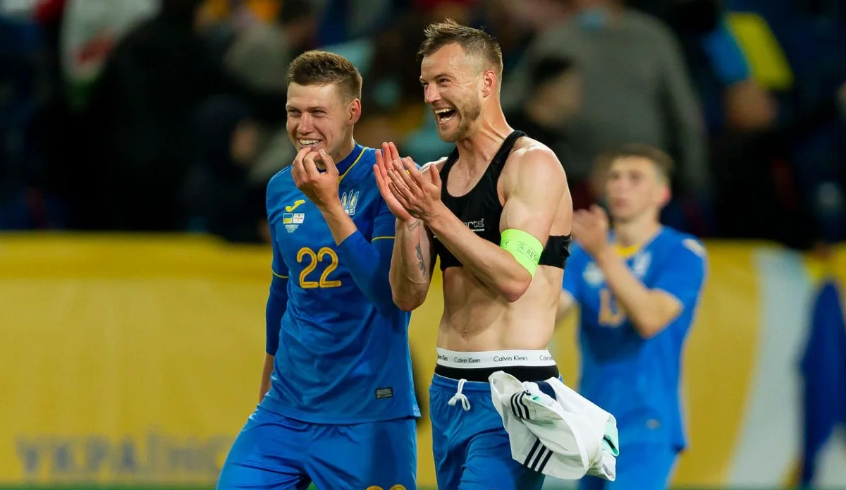 Микола Матвієнко і Андрій Ярмоленко / Getty Images