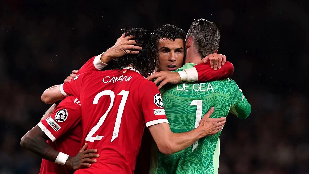 Кавани, Роналду и Де Хеа / PA