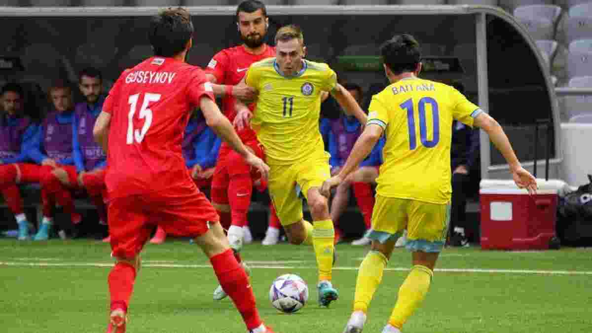 Ліга націй: Казахстан впевнено здолав Азербайджан, Латвія з двома екс-представниками УПЛ розгромила Андорру 