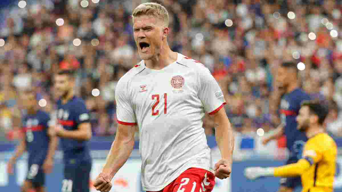 Дания одержала сенсационную победу над Францией в Париже
