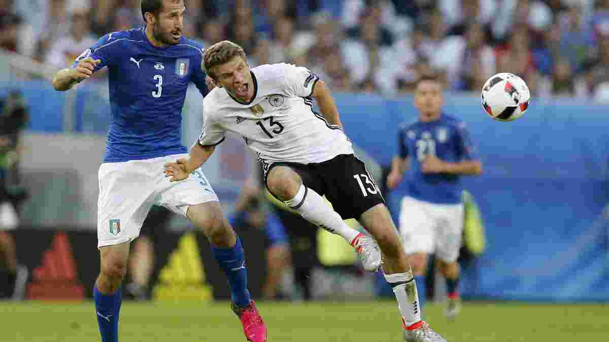 Італія – Німеччина: стартові склади та онлайн-трансляція матчу