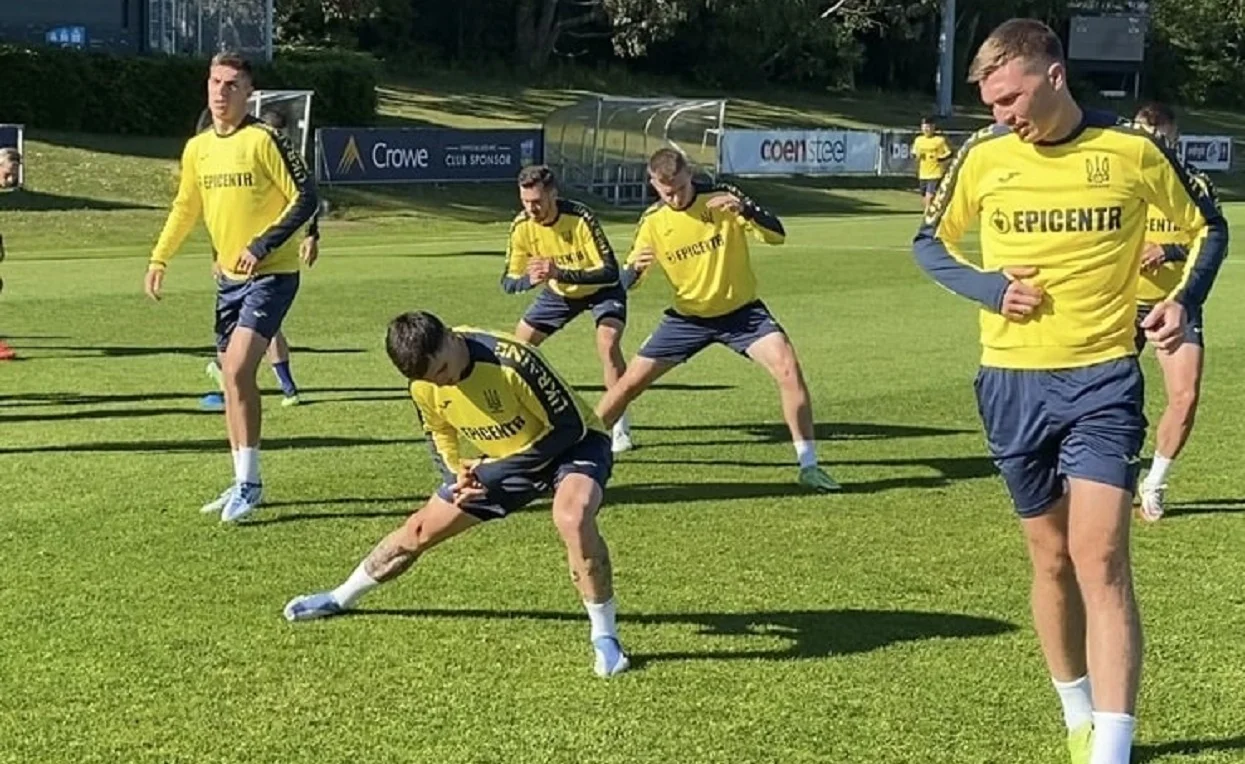 Тренування збірної України / Сайт УАФ