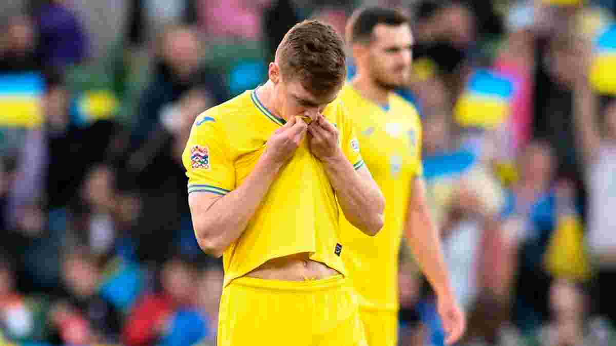 Украина удержала победу над Ирландией – случайный гол Цыганкова и Лунин спасли экспериментальный состав Петракова