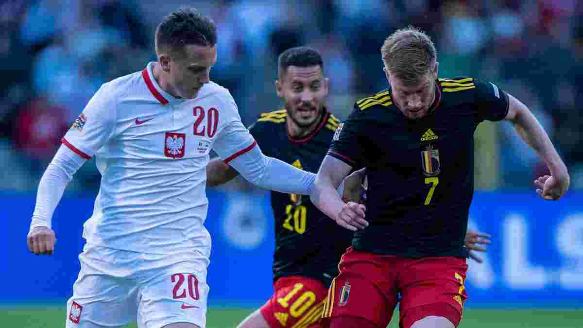 Бельгия – Польша – 6:1 – видео голов и обзор матча