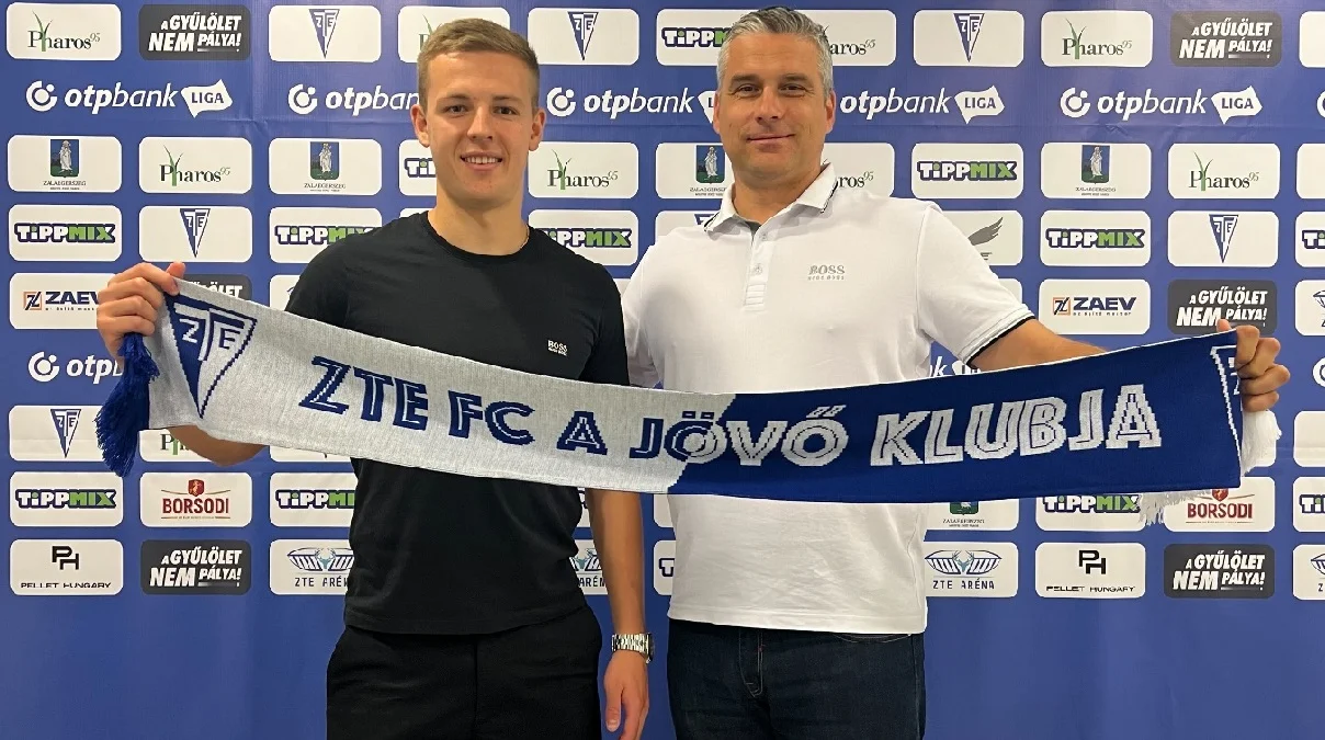 Олександр Сафоронов (ліворуч) / ФК Залаегерсег