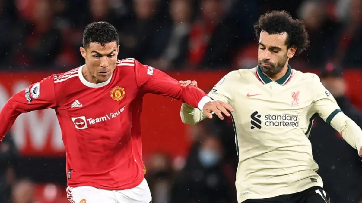 Криштиану Роналду и Мохамед Салах / Getty Images