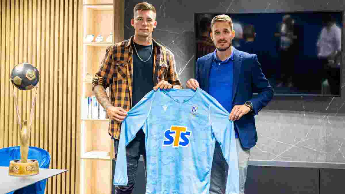Екс-голкіпер Динамо офіційно перейшов до табору чемпіона Польщі