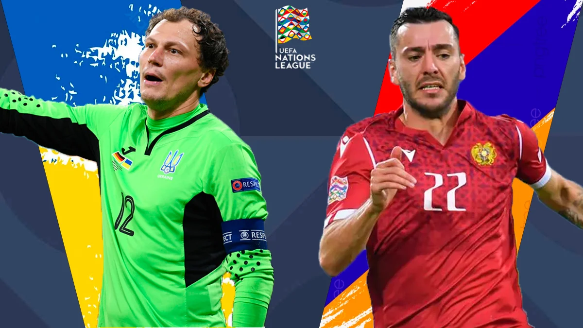 Украина – Армения: анонс матча Лиги наций