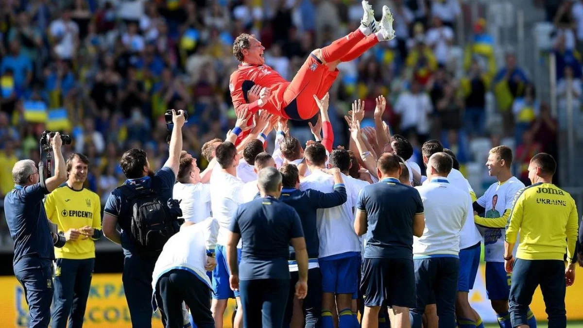 Андрей Пятов прощается со сборной Украины / соцсети