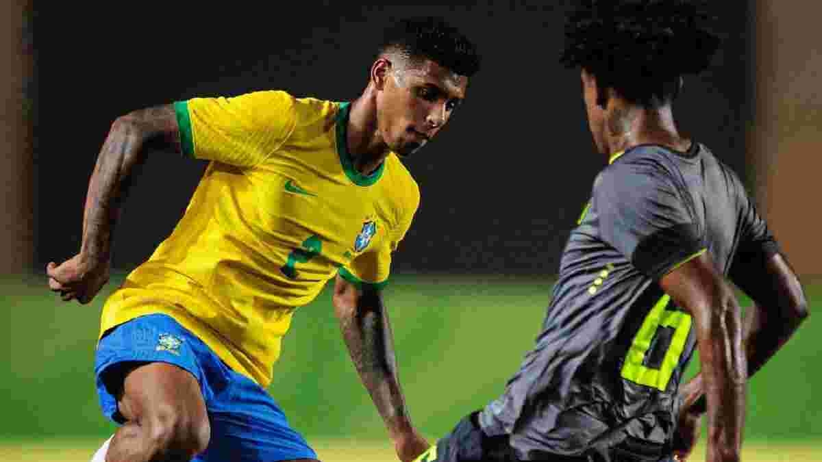 Тобиас эффектным финтом уничтожил соперника в матче за сборную Бразилии – видео магии от экс-игрока Шахтера