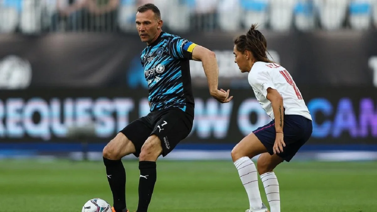 Андрій Шевченко / фото: Soccer Aid