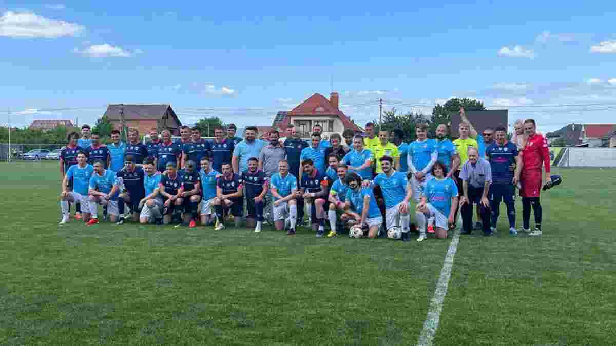 Легенды футбола и украинские звезды сыграли благотворительный матч в поддержку ВСУ – видео сверхрезультативной встречи