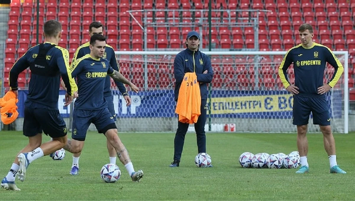 Сборная Украины / фото: Е. Кравса