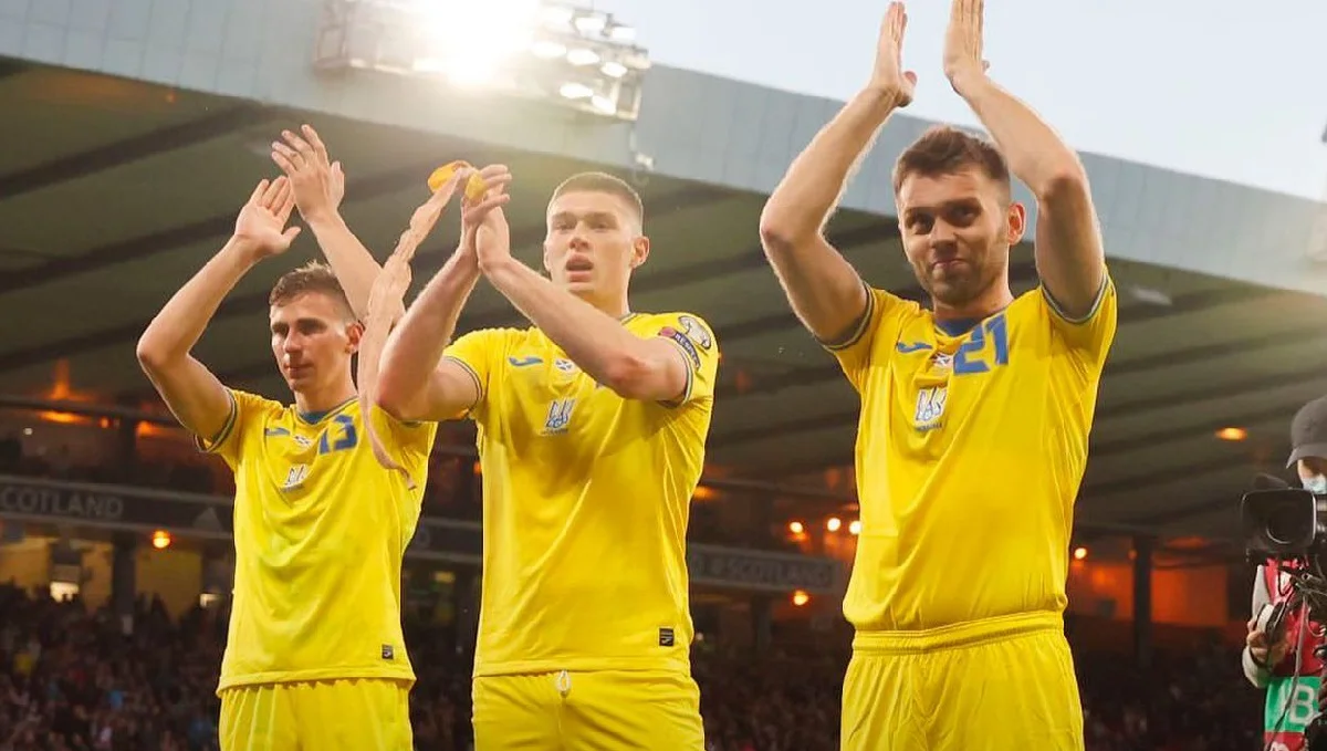 Динамовцы в составе сборной Украины / ФК Динамо Киев