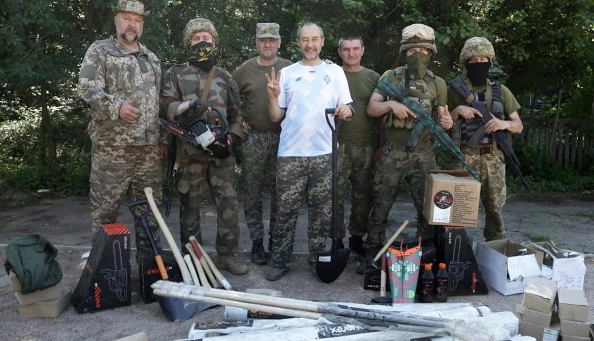 Благодарные бойцы ВСУ / ФК Динамо