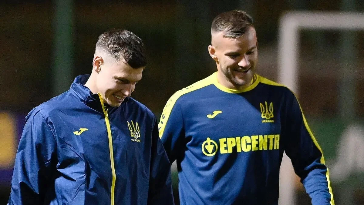 Николай Матвиенко и Андрей Ярмоленко / УАФ