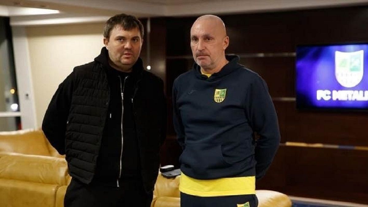 Евгений Красников и Александр Ярославский / ФК Металлист