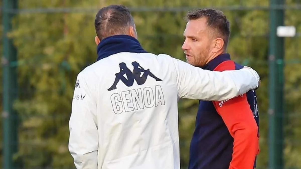 Шевченко и Кришито / Сайт Дженоа