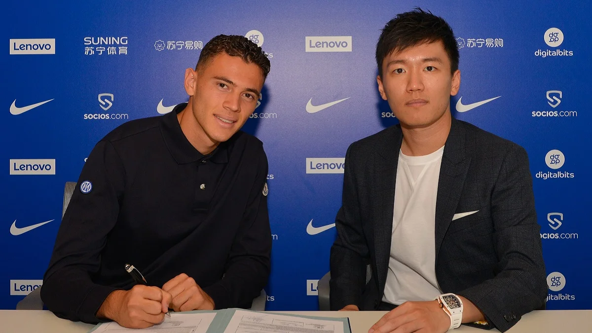 Кристиан Асллани (слева) / Сайт Интера