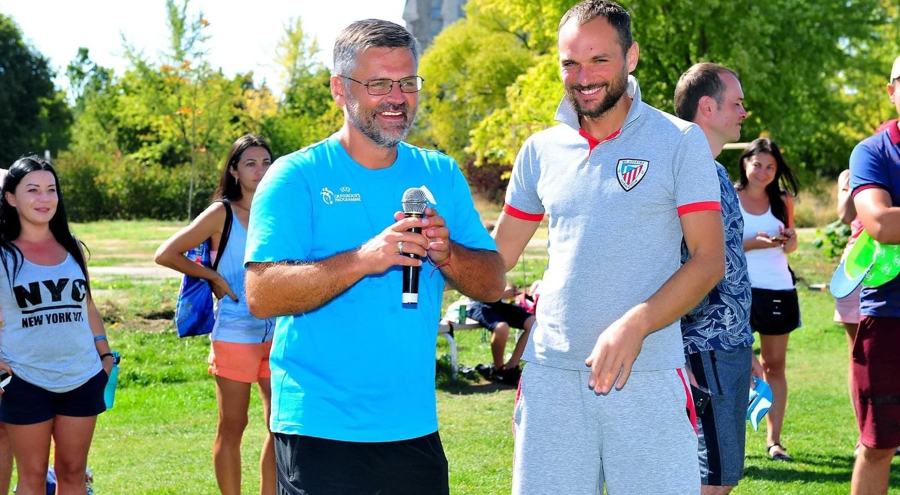 Олександр Шишков (праворуч) / комітет Дитячо-юнацького футболу УАФ