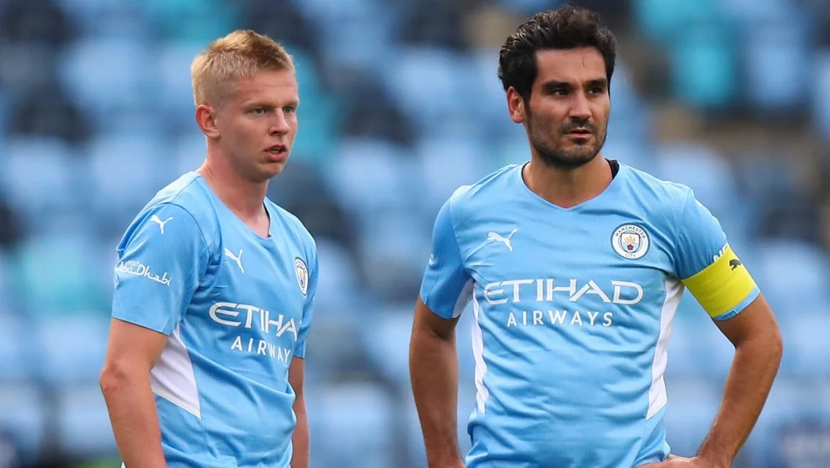 Зинченко и Гюндоган / Getty images