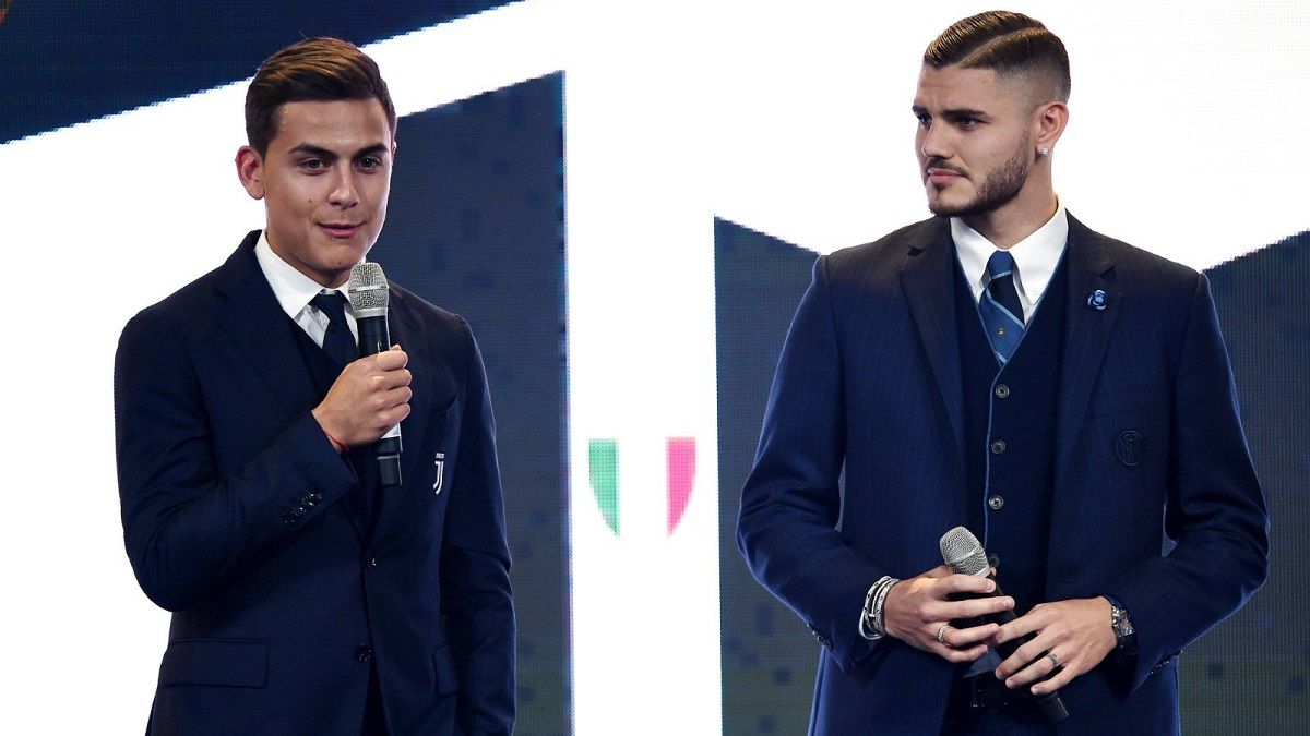 Дибала та Ікарді / фото: FIGC